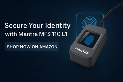 Mantra MFS 110 L1 Fingerprint Scanner – Full Review (2025)