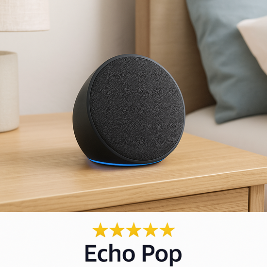 Echo Pop Smart Speaker (Black) Review – Small in Size, Big on Features!